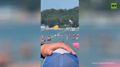 Six killed, including three children, in Ukrainian drone attack on Russian Black Sea resort (VIDEO)