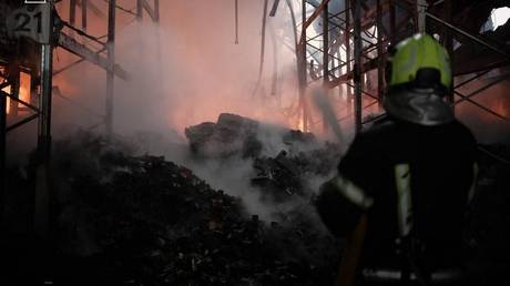 Russia strikes military-linked logistics hubs in Kiev &ndash; MOD
