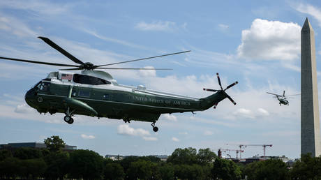 Trump helicopter nearly collides with passenger jet – FAA