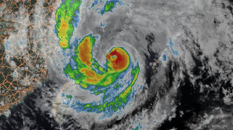 WATCH as powerful typhoon slams Japan