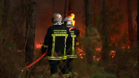 Russia rebuffs French wildfire conspiracy theory