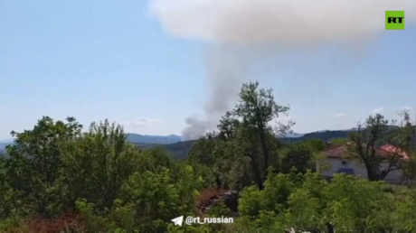 NATO member hit by ammo depot fire