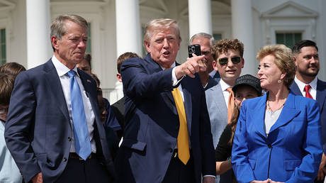 Trump threatens US schools over gender transitions