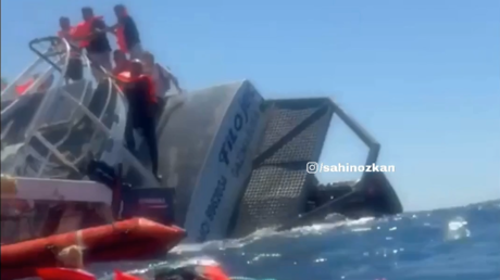 Passenger ship sinking kills 8 off Cyprus (VIDEOS)