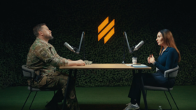 American influencer Laura Loomer interviews the founder of the notorious Ukrainian Azov unit, Andrey Biletsky.