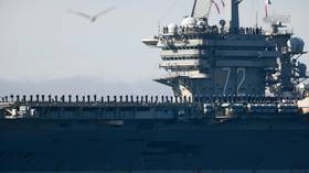 Burned-out US carrier sailors near Iran tried to jump overboard – Military Times