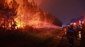 Hundreds evacuated as French wildfires spread (VIDEO)