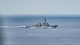 The USS Benfold conducts operations in the South China Sea, July 23, 2026