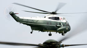 White House construction partly to blame for Trump helicopter’s near-miss with jet – report