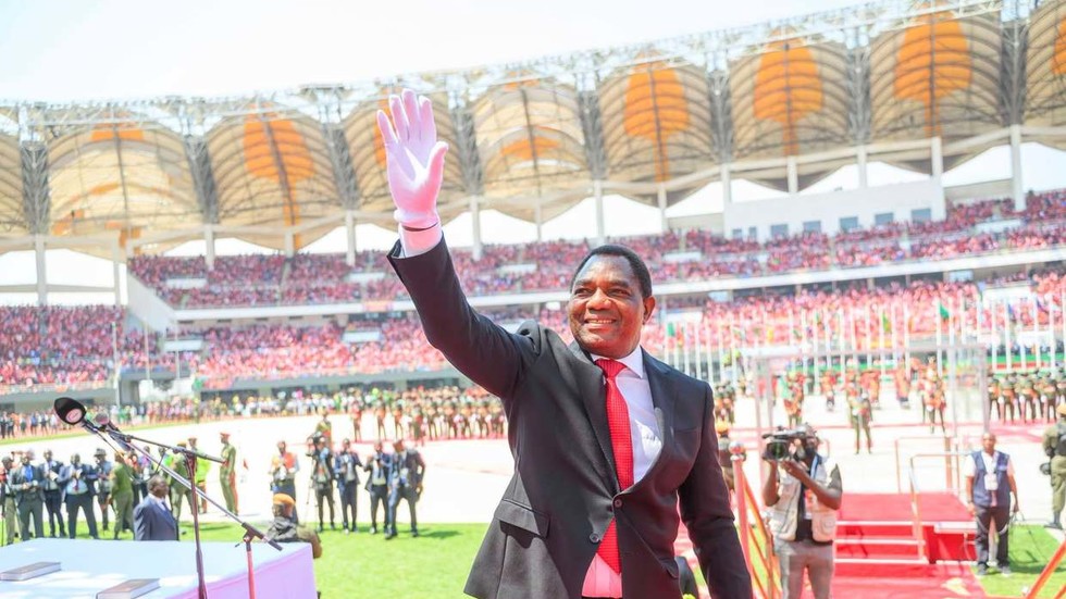 Zambian president sworn in as main rival remains jailed