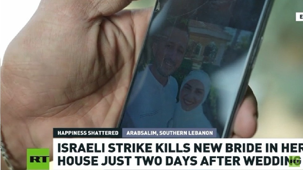 RT speaks to husband of Lebanese bride killed in Israeli airstrike (VIDEO)