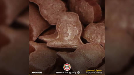 Libya intercepts drugs from Europe bearing Gaddafi&rsquo;s image (PHOTOS)