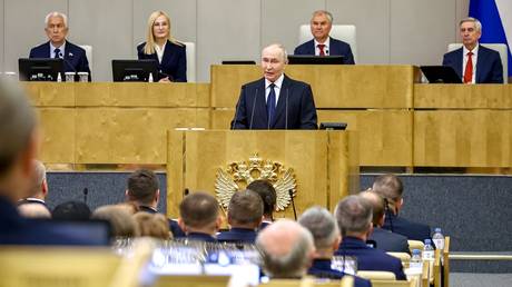 ‘We don-t need handouts-: Key takeaways from Putin-s first address to Russia-s new parliament