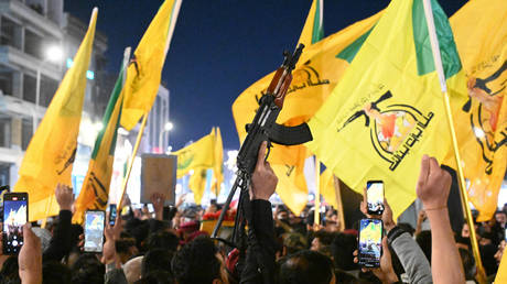 Iraqi militias celebrating US &lsquo;defeat&rsquo; (VIDEOS)