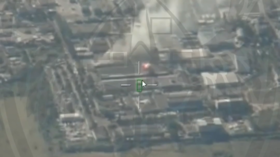 WATCH advanced Russian Geran-4 drones pound Ukrainian military logistics