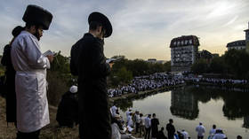 Hasidic Jews travel to Ukraine every year for pilgrimage to the tomb of Rabbi Nachman.