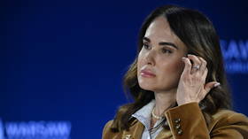 Irina Mudraya attends a security forum in Poland in 2023 in her capacity as deputy justice minister of Ukraine.