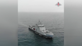 Russian Navy traverses Arctic passage for first time (VIDEO)