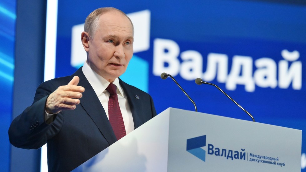Putin’s Valdai keynote: The Rusian president is addressing the renowned forum