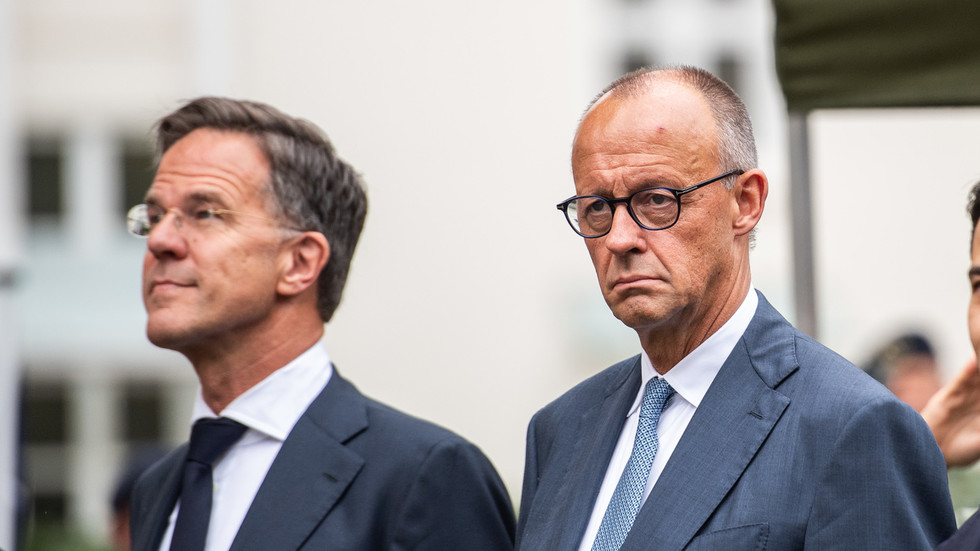 ‘Murderers’ Rutte and Merz booed at peace prize ceremony (VIDEOS)