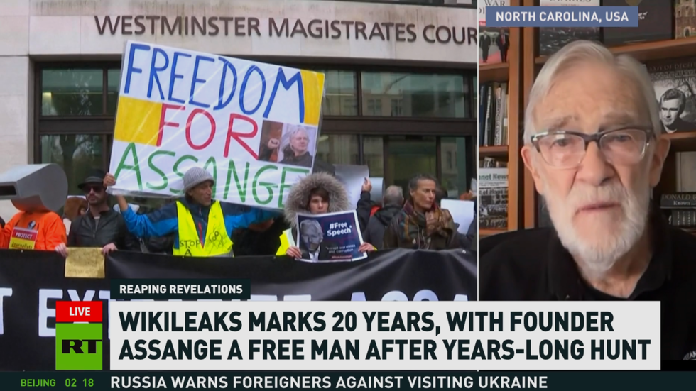 Assange created the ‘fifth estate’ – ex-CIA analyst (VIDEO)