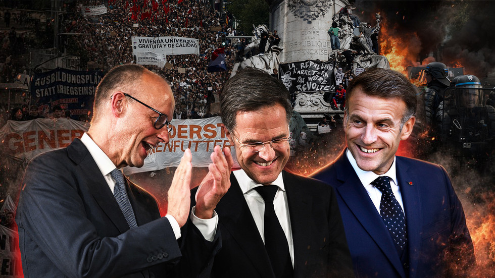 Europe is in revolt – its leaders are preparing for war