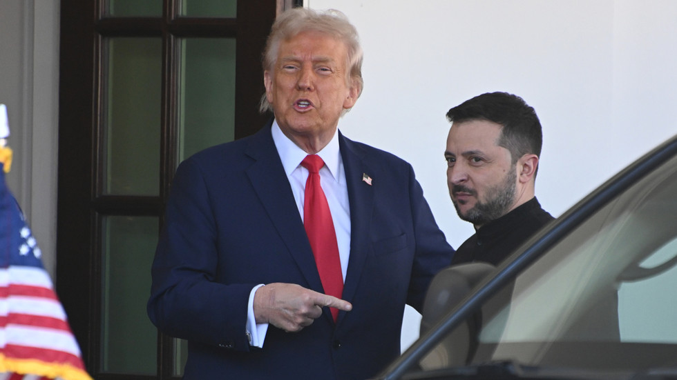 Trump ‘really mad’ with Zelensky – media