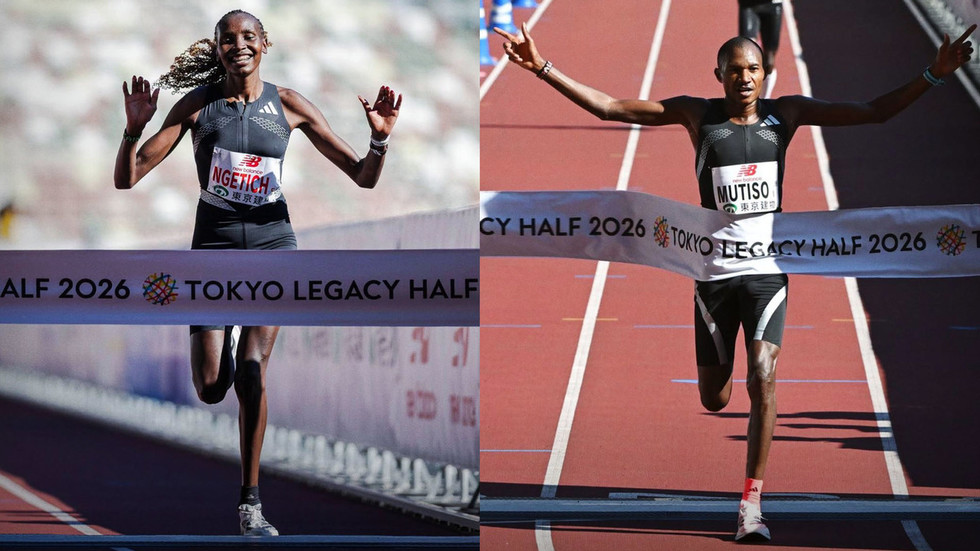 Kenyan athletes set two new records in Tokyo (VIDEOS)
