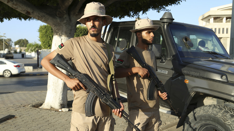Nine killed in blast at Libyan security camp