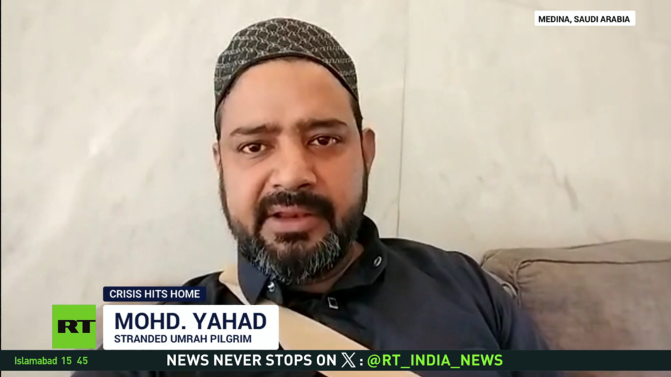 Thousands of Indian pilgrims stranded in Saudi Arabia (VIDEO)