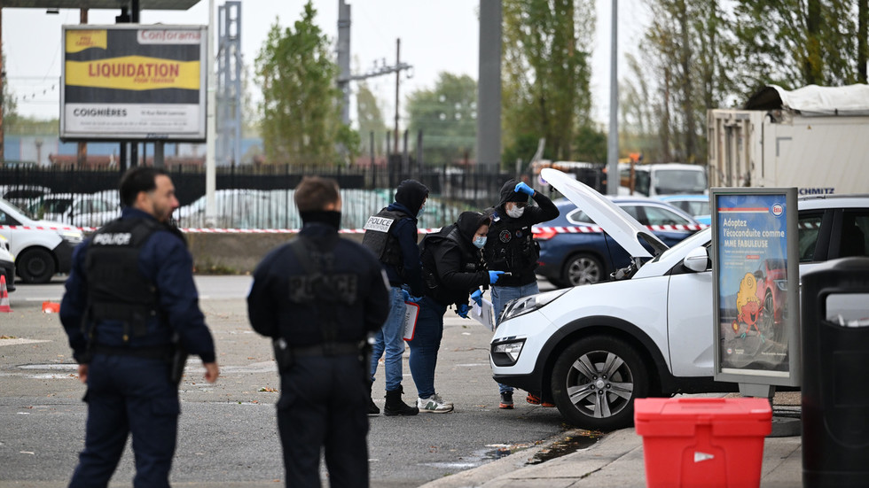 Macron brands Paris suburb shooting France’s first ‘racist terrorist attack’