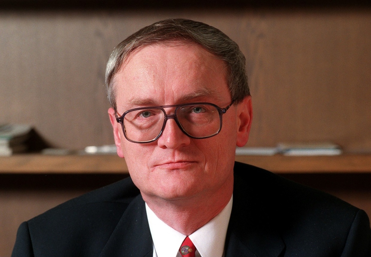 A 1998 portrait of August Hanning