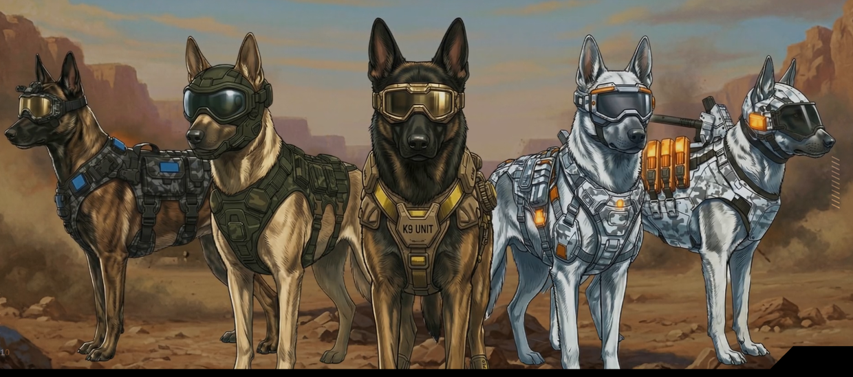 An image from Warhound's website