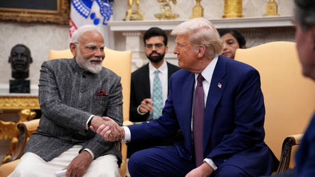 Modi and Trump talk amid concerns over Russia sanctions