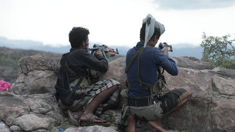 Yemeni government forces in Taiz province, Yemen, September 22, 2026.