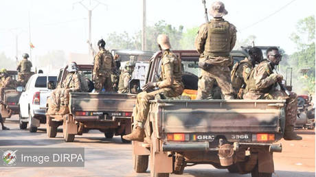 Mali reclaims rebel stronghold with Russian support