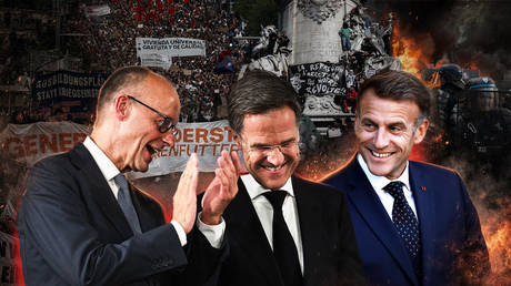Europe is in revolt  its leaders are preparing for war