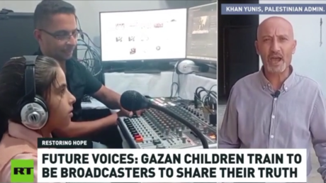 ‘Palestinian children have dreams-: Youth media initiative teaches kids in war-torn Gaza (VIDEO)