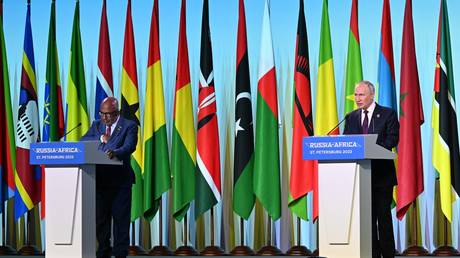 Putin to lead key session at Russia-Africa Summit