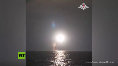 Russia showcases submarine-launched ballistic missile (VIDEO)