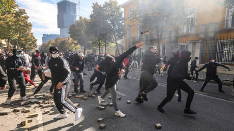 Albania takes anti-riot crackdown cue from France