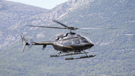 Helicopter crash kills six en route from Indian holy site