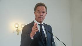 NATO Secretary General Mark Rutte speaks at a press conference in Munster, Germany, on October 1, 2026.