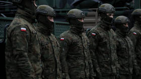 FILE PHOTO of Polish troops.