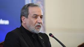 Iranian Foreign Minister Abbas Araghchi speaks to foreign ambassadors in Tehran, Iran, on October 4, 2026.