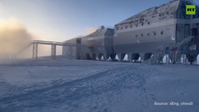 Russia’s ‘sci-fi fortress’ in Antarctica goes viral (VIDEO)