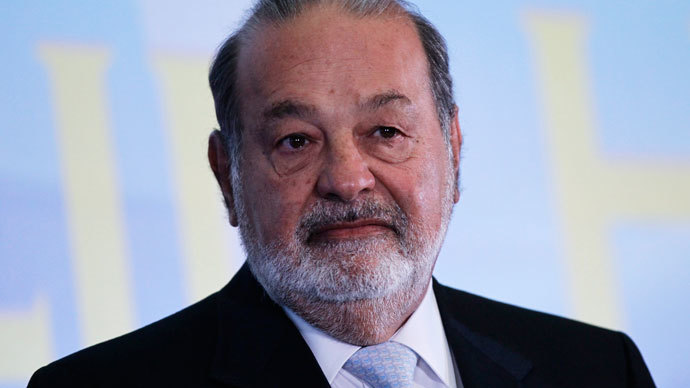 Richest man in the world: Carlos Slim