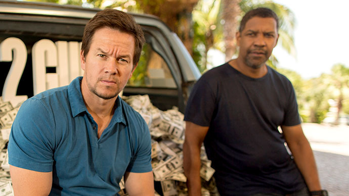 Two Guns: Denzel Washington and Mark Wahlberg