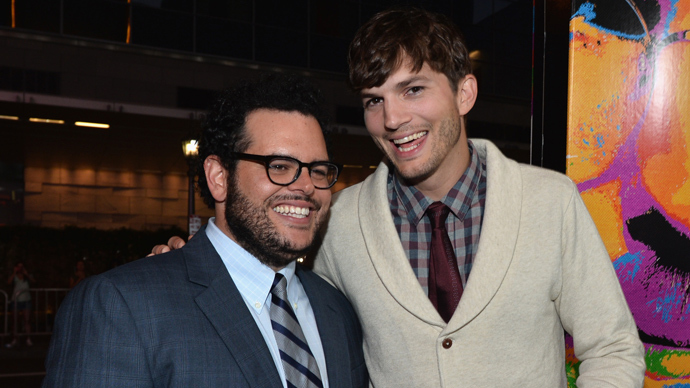 Ashton Kutcher and Josh Gad