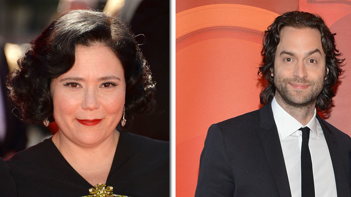 Alex Borstein and Chris D'Elia